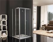Mampara Arousa, plegable angular para ducha